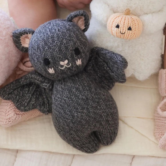 Cuddle + Kind Other - Cuddle + Kind Baby Bat Charcoal NWT! Limited edition